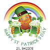 Saint Patrick's Day Theme PET Sublimation Stickers PW-WG82990-04-1