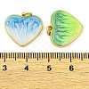 Brass Enamel Pendants KK-S401-16G-A-2