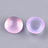 Translucent Resin Cabochons RESI-S361-6mm-01-2