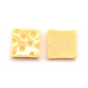 Opaque Resin Cabochons CRES-WH0013-02-1