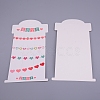 Hair Clip Display Cards DIY-WH0167-86M-1