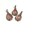 Cherry Quartz Glass Pendants G-L512-C11-1