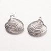 316 Surgical Stainless Steel Pendants X-STAS-K096-24P-2