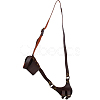 PU Leather with Alloy Waist Fencing Sheath AJEW-WH0419-03A-1