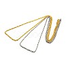 Fashionable 304 Stainless Steel Rope Chain Necklace Making STAS-A028-N039-L-1