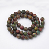 Natural & Dyed Agate Beads Strands G-S276-05-2