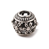 Tibetan Style Hollow Out Alloy European Beads TIBE-Q090-47AS-1