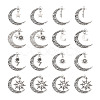 PandaHall Jewelry 28Pcs 7 Style Tibetan Style Zinc Alloy Pendants FIND-PJ0001-25-11