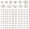   110Pcs 11 Styles Alloy & Brass Spacer Beads FIND-PH0017-61-1