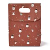 Christmas Themed Pattern Rectangle Kraft Paper Flip Bags CARB-L008-02S-01-2