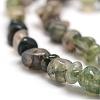 Natural Moss Agate Beads Strands G-F465-06-3