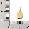 Real 18K Gold Plated Brass Enamel Charms KK-L216-001G-I-4