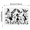 PET Hollow Out Drawing Painting Stencils DIY-WH0422-0026-2
