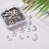 Tarnish Resistant 200Pcs 10 Style 304 Stainless Steel Charms STAS-LS0001-33P-5