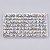 Electroplate Glass Beads EGLA-T009-12A-B-3