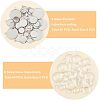 Unicraftale DIY Half Round Mixed Size Pendant Making Kits DIY-UN0002-41P-5