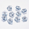 Faceted Glass Rhinestone Charms RGLA-F055-8x8-001BS-1