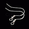 925 Sterling Silver Earring Hooks STER-K167-053A-S-4