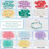 Nbeads DIY Glass Seed Beads Jewelry Making Finding Kit SEED-NB0001-62-5