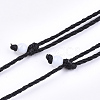 Nylon Cord Necklace Making MAK-T005-15A-02-3