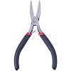 5 inch Flat Nose Carbon Steel Jewelry Pliers PT-PH0001-06-1