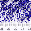 8/0 Baking Paint Glass Round Seed Beads SEED-S036-01B-07-3