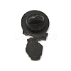 Black Alloy Brooches JEWB-R272-01A-3