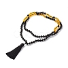 108 Mala Beads Necklace NJEW-JN03771-2