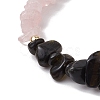 Carcer Guardian Gemstone Stretch Bracelets BJEW-JB11108-06-4