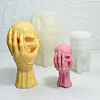 Skull Candle Silicone Statue Molds DIY-L072-004-1
