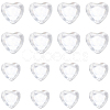 Gorgecraft 200Pcs 2 Style Acrylic Rhinestone Cabochons MACR-GF0001-03A-1