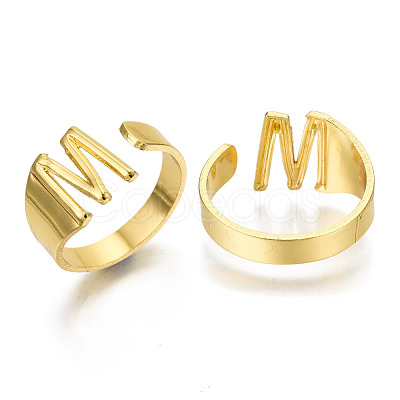 Alloy Cuff Finger Rings X-RJEW-S038-195M-G-NR-1