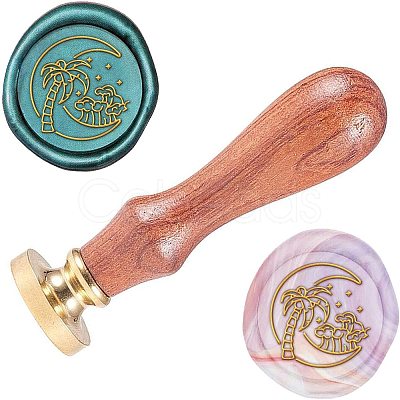 Wax Seal Stamp Set AJEW-WH0131-494-1