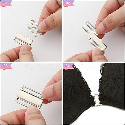 CHGCRAFT Alloy Bikini Clips FIND-CA0005-49-1