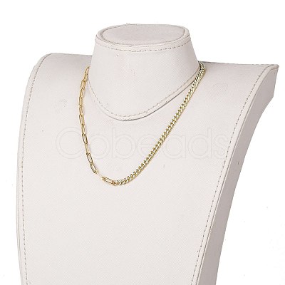 Chain Necklaces NJEW-JN03229-01-1