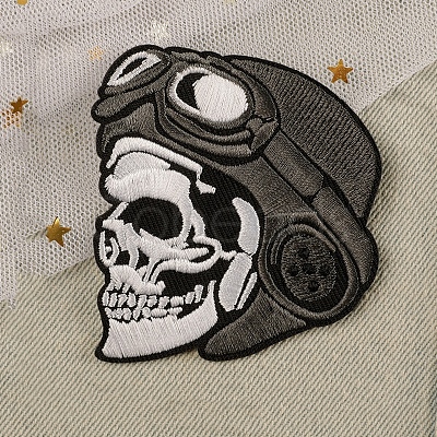 Computerized Embroidery Cloth Iron on/Sew on Patches PW-WG02D0B-09-1