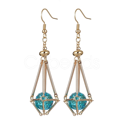 Brass Earring Hooks EJEW-TA00282-1