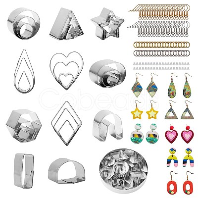 DIY Cutters Set Earrings Making Finding Kits DIY-SZ0007-28-1