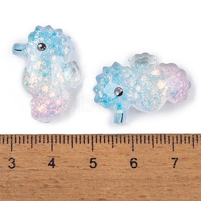 Transparent Epoxy Resin Decoden Cabochons CRES-P035-10G-1