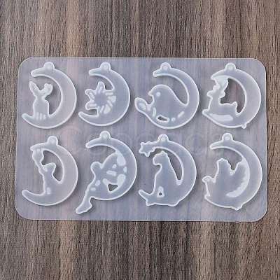 DIY Silicone Pendant Molds DIY-A054-02C-1