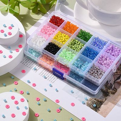 DIY Beads Jewelry Kits DIY-JQ0001-16-6mm-1