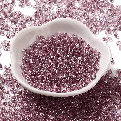 Baking Paint Glass Seed Beads SEED-K009-03B-10-1