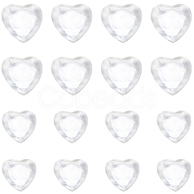 Gorgecraft 200Pcs 2 Style Acrylic Rhinestone Cabochons MACR-GF0001-03A-1