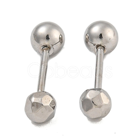 304 Stainless Steel Cartilage Earrings EJEW-B066-01I-P-1