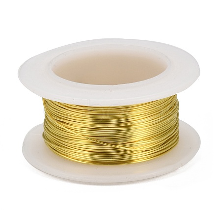 Round Copper Jewelry Wire CWIR-I002-0.6mm-LG-NR-1