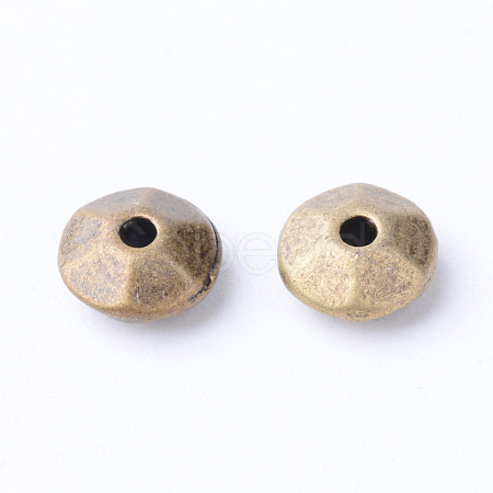 Tibetan Style Alloy Spacer Beads TIBE-Q063-31AB-NR-1