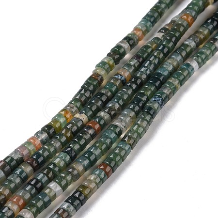 Natural Indian Agate Beads Strands G-P468-10-1