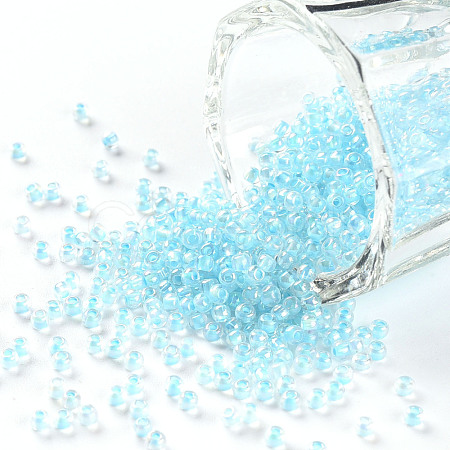 11/0 Grade A Transparent Glass Seed Beads X-SEED-N001-E-315-1