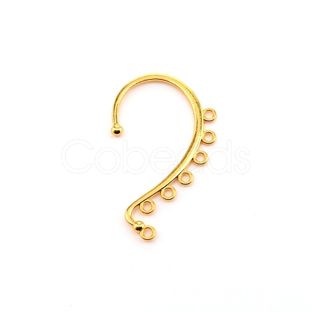 Alloy Ear Cuff Findings FIND-WH0092-52G-1