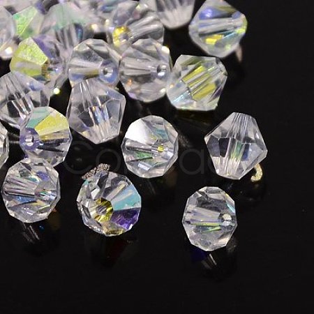 Glass Rhinestone Beads I5301GB6MM-001AB-1